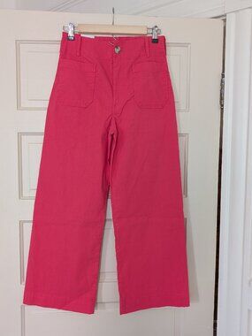 NWT Anthropologie Maeve Colette High Rise Wide Leg Pant